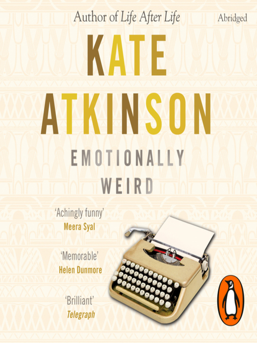 Title details for Emotionally Weird by Kate Atkinson - Wait list